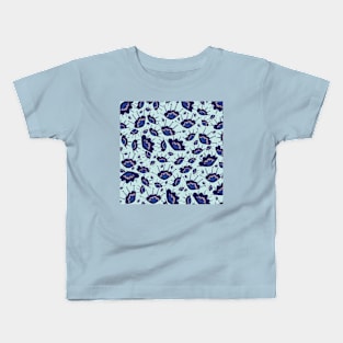 Abstract Modern Blossoms Kids T-Shirt